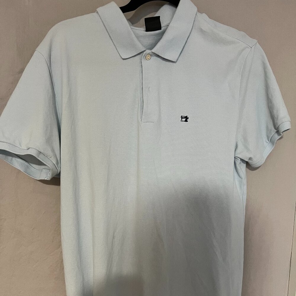 Scotch and Soda Light Blue Polo; XL